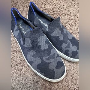 Rothy’s Olive Camo Slip on Sneaker size 8.5